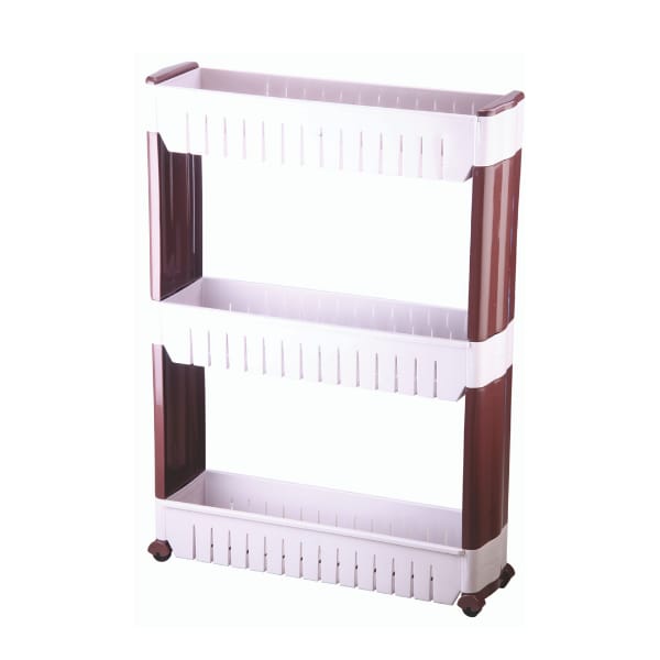 3 Ties slim Rolling storage Cart