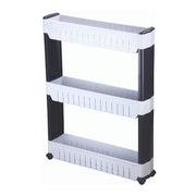 3 Ties slim Rolling storage Cart