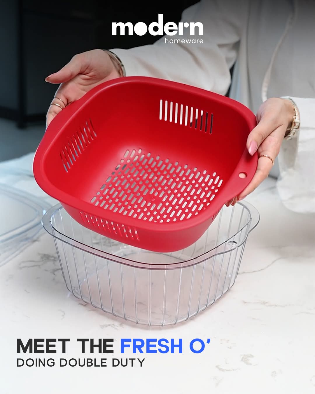 Fresh O’ Double-Duty Kitchen Basket
